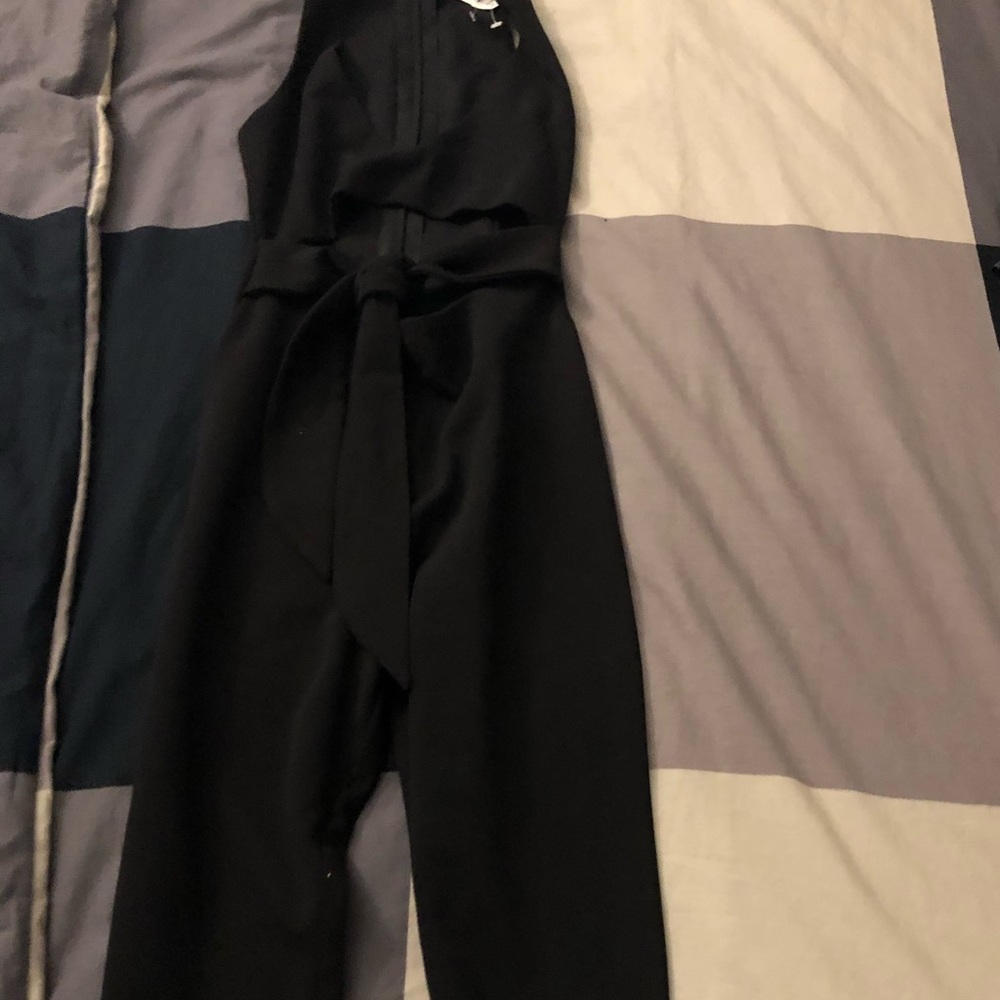 Black jumpsuit with cut out